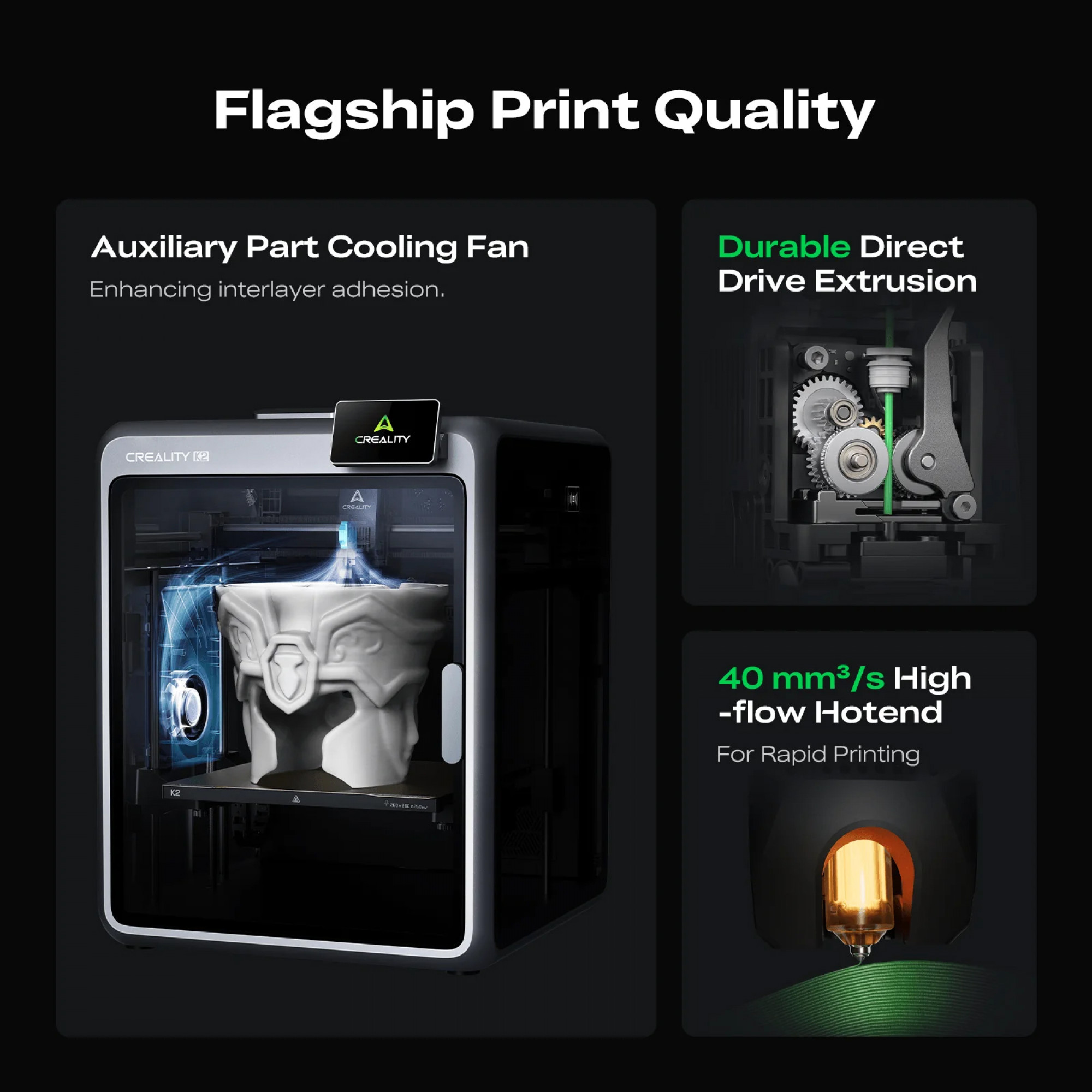 3D-принтер Creality K2/K2 Combo 3D Printer